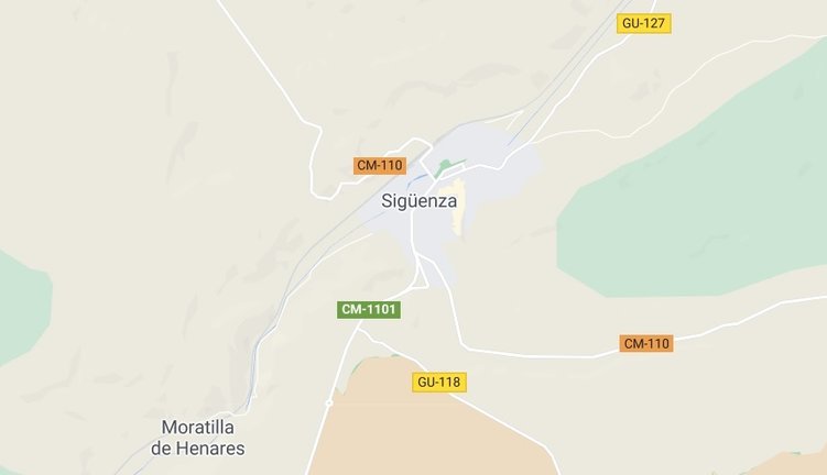 Imagen de Sigüenza en Google Maps