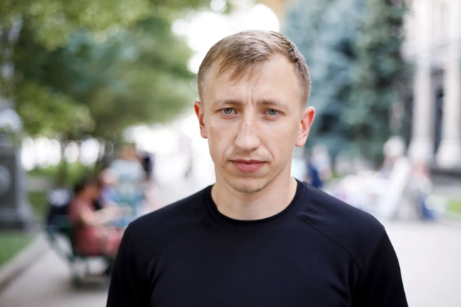 El opositor bielorruso Vitaly Shishov. YOUTUBE