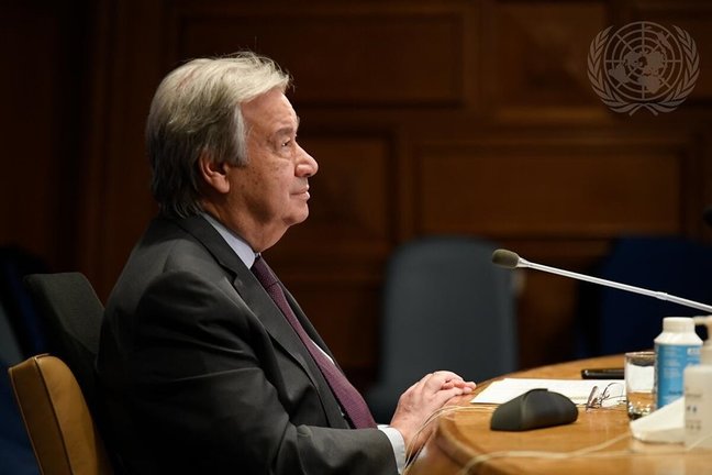 Archivo - António Guterres, secretario general de la ONU