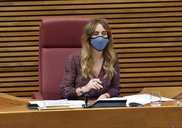 La diputada y portavoz de Compromís en la Comisión de Derechos Humanos en las Corts Valencianes, Cristina Rodríguez.