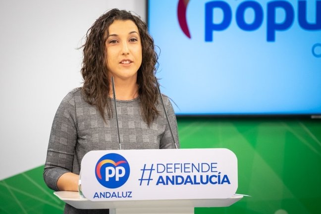 La vicesecretaria de Desarrollo Rural del PP Andaluz, Yolanda Sáez.