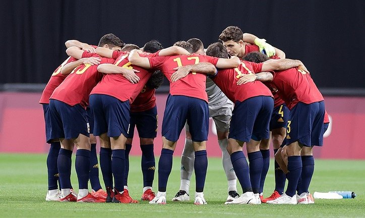 La selección española de fútbol en Tokyo 2020