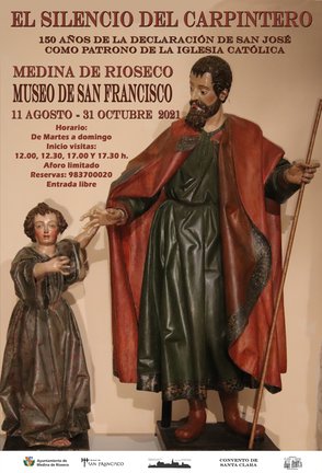 Cartel de la exposición dedicada a San José.
