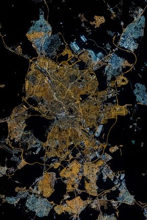Imagen de Madrid desde la ISS