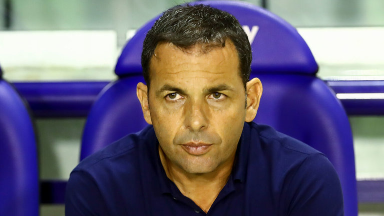 El entrenador del Deportivo Alavés, Javi Calleja.