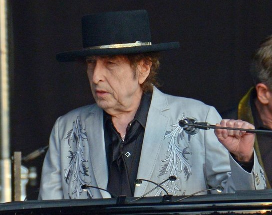 Bob Dylan performing in Hyde Park on July 12 2019 in London, England