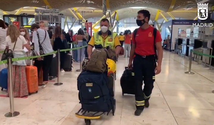 Salen hacia Haití un bombero de la Comunidad de Madrid, un enfermero del Samur y dos bomberos barceloneses para ayudar tras el terremoto