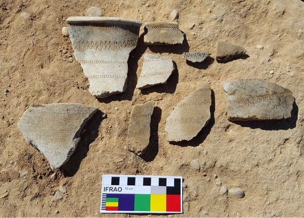 Restos arqueológicos en parcelas de Montepino