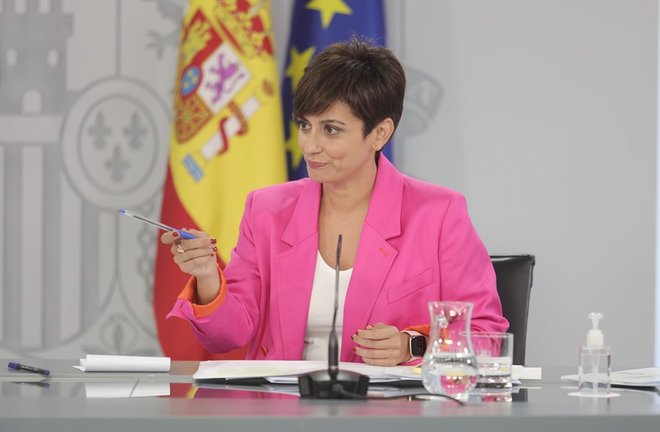 La ministra Portavoz, Isabel Rodríguez, comparece tras la reunión del Consejo de Ministros