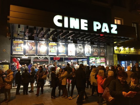 Cine Paz de Madrid.