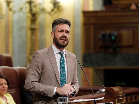 Archivo - El pòrtavoz adjunto del PSOE en el Congreso, Felipe Sicilia, el 24 de junio de 2020