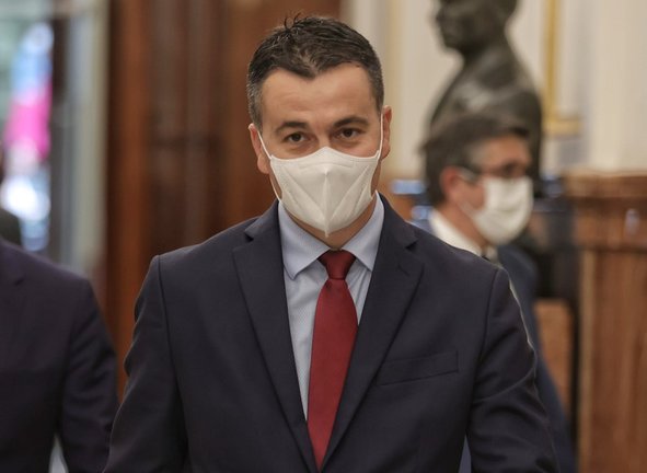 El nuevo portavoz del PSOE en el Congreso, Héctor Gómez.