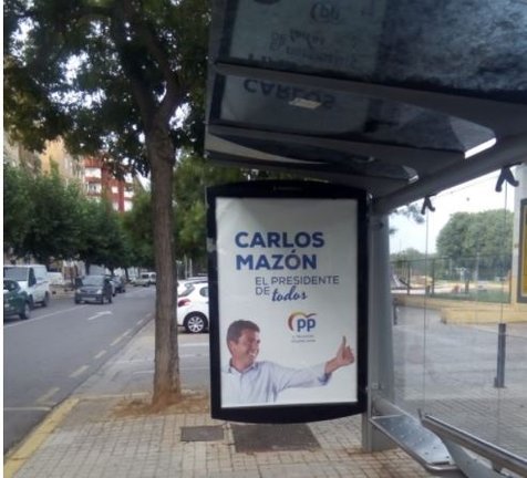 Campaña para presentar al líder del PPCV, Carlos Mazón, como 'presidente de todos'
