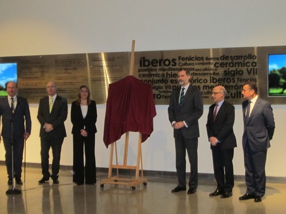 Archivo - Felipe VI en la inauguración del Museo Íbero/Archivo                             