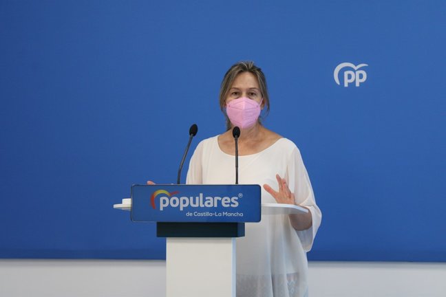 Ana Guarinos, en rueda de prensa