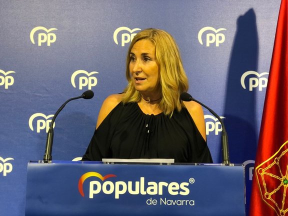 La presidenta del PPN, Ana Beltrán