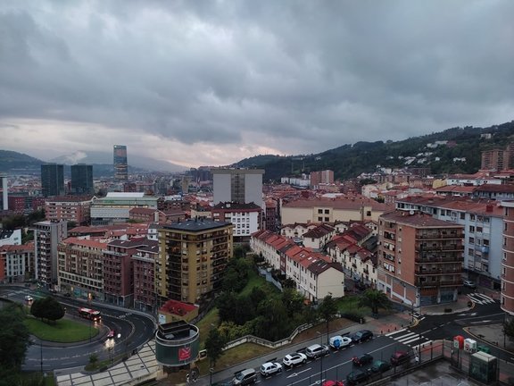 Cielos nublados en Euskadi (archivo).