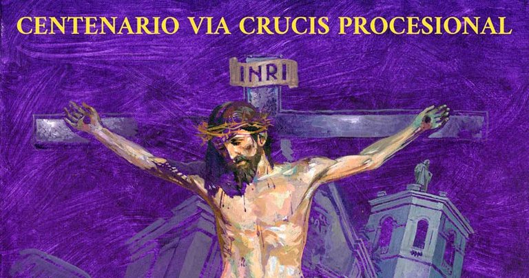 Vía Crucis Procesional de la Cofradía de Jesús Nazareno.
