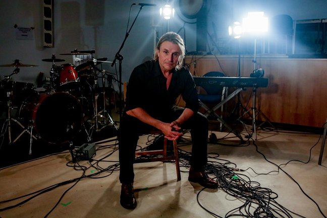 El músico Nacho Cano durante una entrevista con Europa Press, a 18 de septiembre de 2021