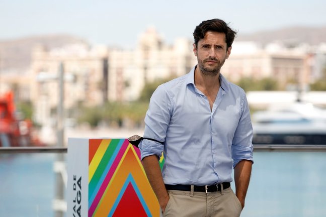 Archivo - Photocall en el 23º Festival de Málaga. En la imagen, el actor Juan Diego Botto. En Málaga, (Andalucía, España), a 28 de agosto de 2020.
