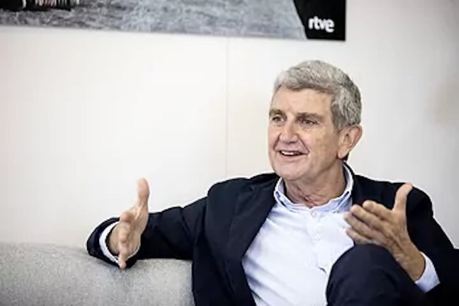 El presidente de la corporacion RTVE Jose Manuel Perez Tornero.