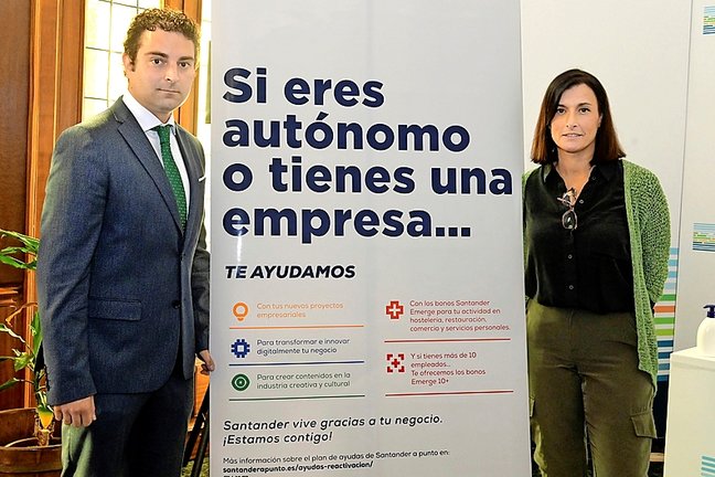 Daniel Portilla y Gema Igual presentando la campaña. / ALERTA