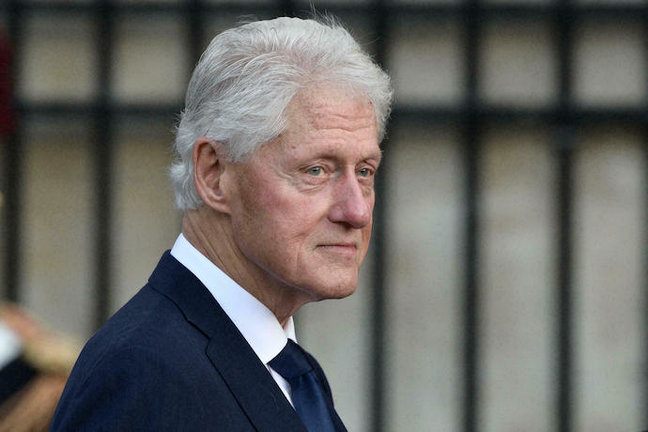 El expresidente de EEUU, Bill Clinton.