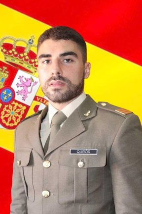 Mario Quirós Ruiz, sargento fallecido en unas prácticas de buceo en un pantano de Huesca