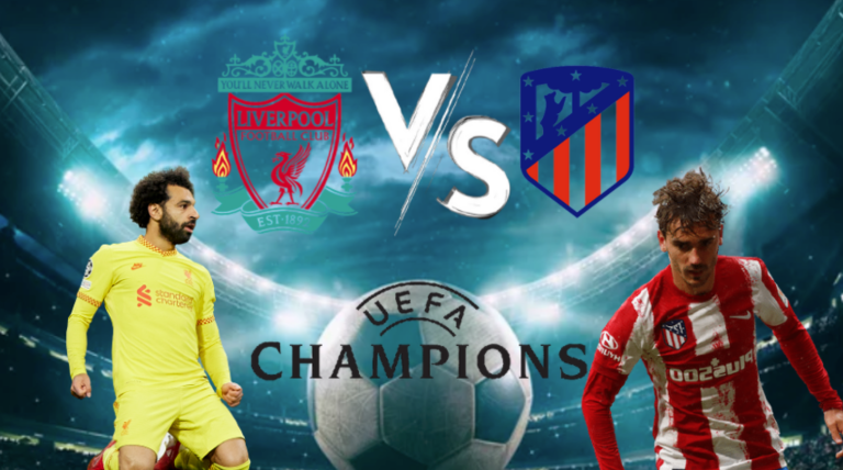 Liverpool vs Atletico Madrid en la UEFA Champions League.