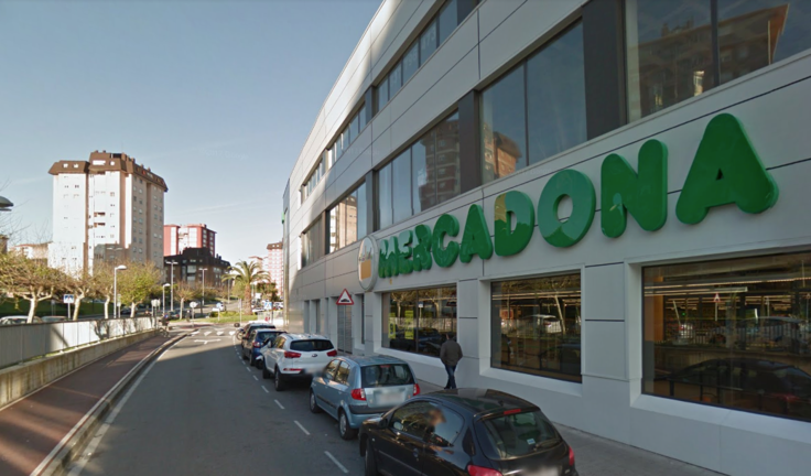 Supermercado de Mercadona en Santander. / ALERTA