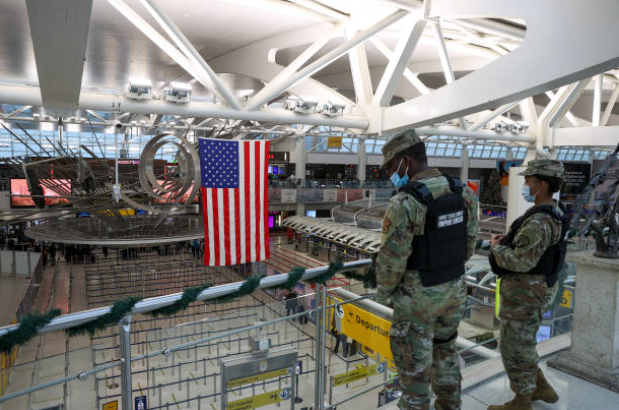 terminal en el Aeropuerto Internacional John F. Kennedy en Nueva York. / Tayfun Coskun/Anadolu Agency via Getty Images