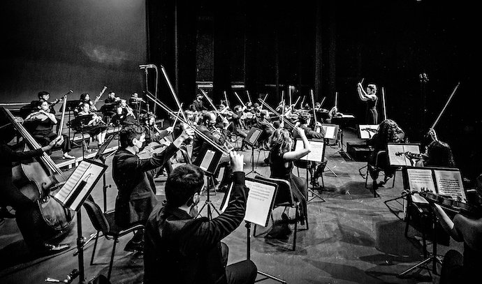 La Orquesta Sinfónica del Cantábrico.