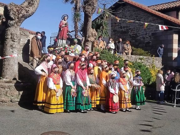 San Vicente del Monte festejó, el pasado sábado, a su patrón San Vicente Mártir. / ALERTA