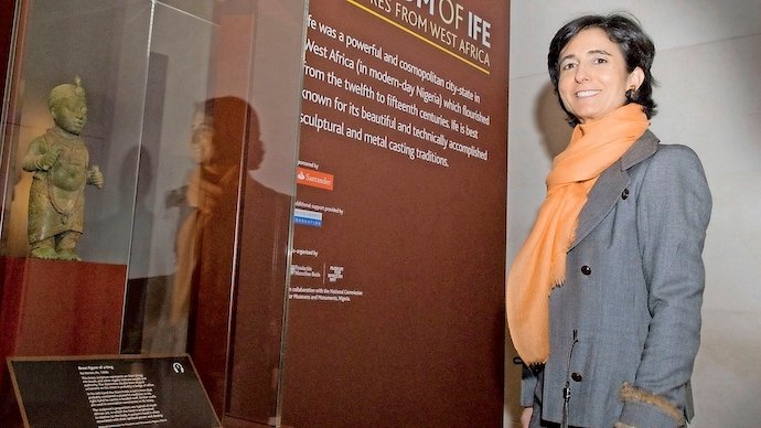 Paloma Botín, en 2010, durante una presentación en el British Museum organizada por la Fundación Botín. / DEREK WALES (EFE)