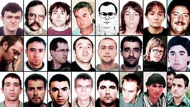 Los presos de ETA trasladados al País Vasco.