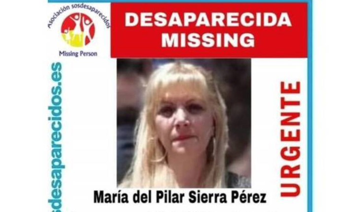 Cartel de búsqueda de una mujer desaparecida en Palencia. - ALERTA DESAPARECIDOS