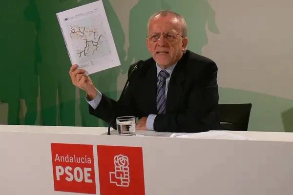 El presidente del PSOE-A, Manuel Pezzi FOTO: PSOE  PSOE