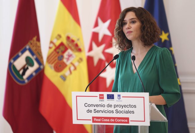 La presidenta de Madrid. Isabel Díaz Ayuso. / Archivo