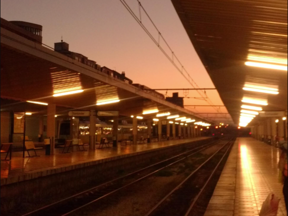 Estación de tren de Santander. / TWITTER @its995
