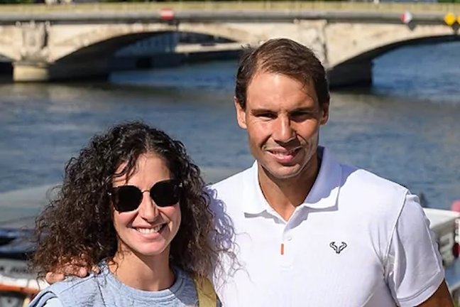 Rafa Nadal y Mery Perelló, en junio tras la conquista de Roland Garros.