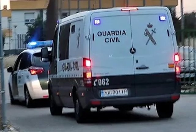 Vehículos de la Guardia Civil.MANUEL BRUQUE EFE
