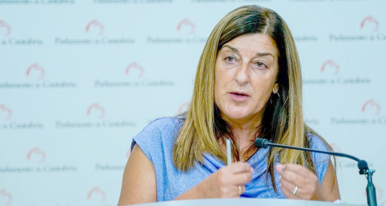 La presidenta del PP de Cantabria, María José Sáenz de Buruaga
PP CANTABRIA
(Foto de ARCHIVO)
09/9/2022