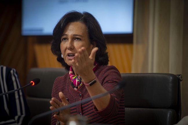 La presidenta del Banco Santander, Ana Patricia Botín. / Juan Barbosa