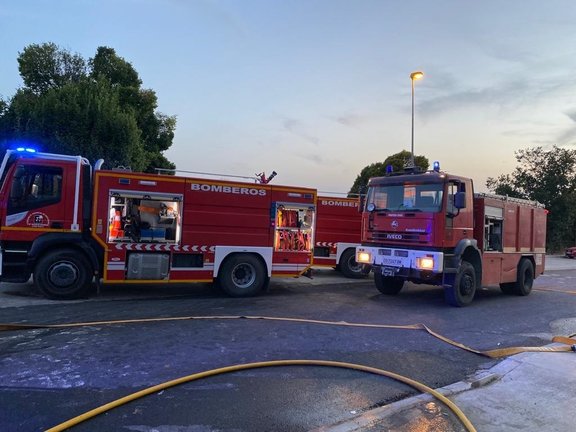 vehículos de bomberos del Consorcio Provincial de Córdoba. / E.P.