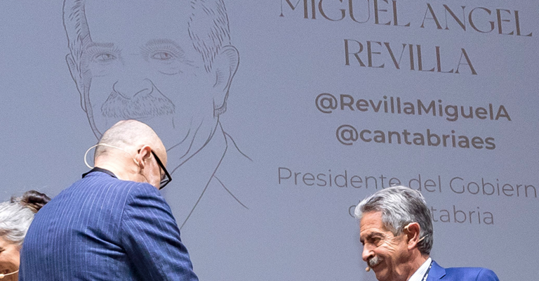 El presidente regional, Miguel Ángel Revilla.