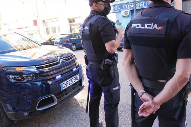 La Policía Nacional ha detenido en Valencia a un hombre tras presuntamente agredir a su pareja. E.P.