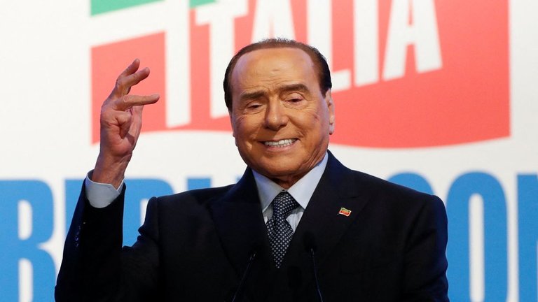 El ex presidente italiano y actual propietario del AC Monza, Silvio Berlusconi.