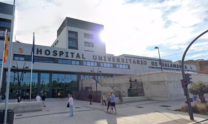 El Hospital Universitario de Salamanca en una imagen de archivo.