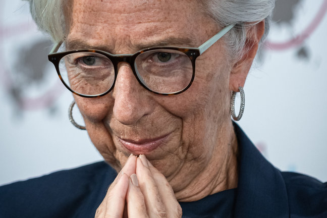 08 July 2022, France, Aix-en-Provence: President of the European Central Bank (ECB) Christine Lagarde attends the opening of the 22nd Rencontres Economiques in Aix-en-Provence. Photo: Laurent Coust/SOPA Images via ZUMA Press Wire/dpa