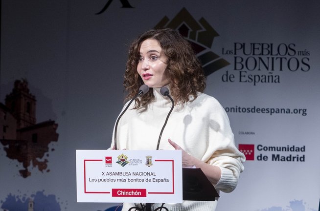 La presidenta de la Comunidad de Madrid, Isabel Díaz Ayuso. E.P. / Alberto Ortega